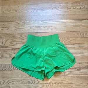 JoyLab Vibrant Green High Waist Women's Shorts